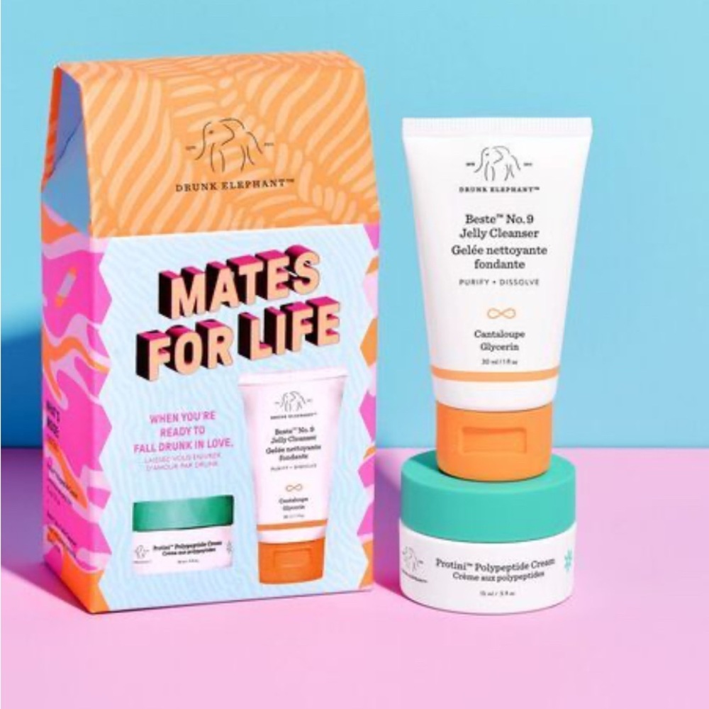 Drink Elephant Cleanser and Moisturizer Duo NIB